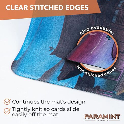 قرية الصيادين (مخيطة) - مفرش لعب MTG من أندرياس روشا - متوافق مع مفرش اللعب Magic The Gathering - Play MTG، YuGiOh، TCG - تصميمات وإكسسوارات فنية لبساط اللعب الأصلي in Kuwait