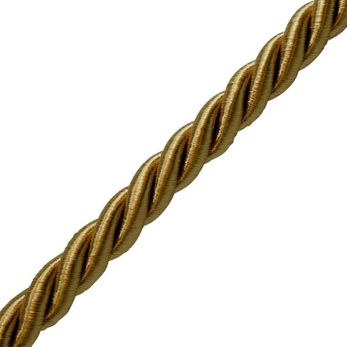 Trims by the Yard Spencer 1/2" Twisted Cord Gold | (10 Yard Cut) Trim in Saudi Arabia