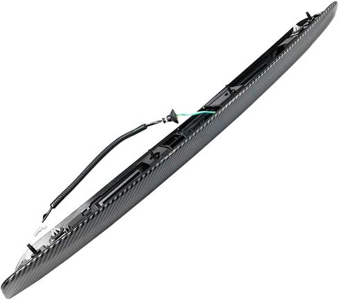 Carbon Fibre Tailgate Garnish Lift Gate Molding Exterior Open Handle Assy Compatible with Nissan Pathfinder 2013-2019 90810-9PG0A in Saudi Arabia