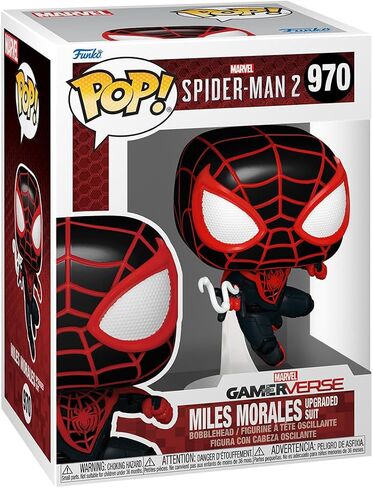 Funko Pop! Marvel: Gamerverse - Spider-Man 2, Miles Morales Upgraded Suit in Saudi Arabia