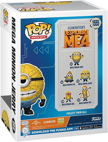 Funko Pop! Movies: Despicable Me 4 - Mega Minion Jerry in Saudi Arabia