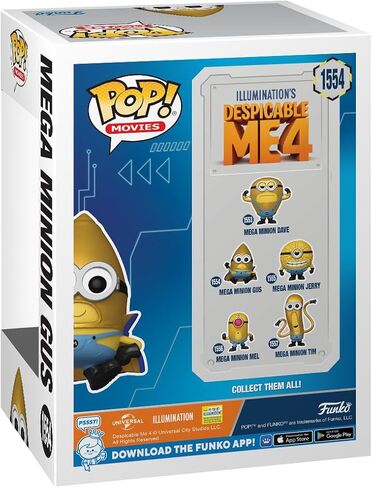 Funko Pop! Movies: Despicable Me 4 - Mega Minion Gus in Saudi Arabia