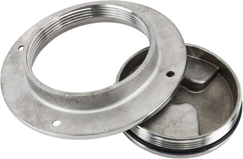 Amarine Made 3" Heavy Duty 316 Marine Grade Stainless Steel Boat Deck Plate Hatch in Saudi Arabia