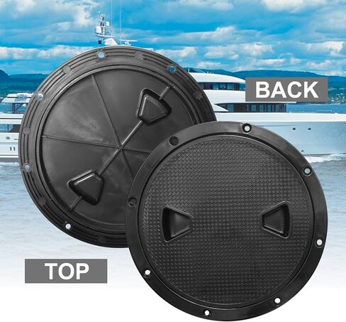 8 inch Hatch Cover Round Yacht Anti-Skid Handhole Cover Access Hole for Marine Boat Yacht in Saudi Arabia