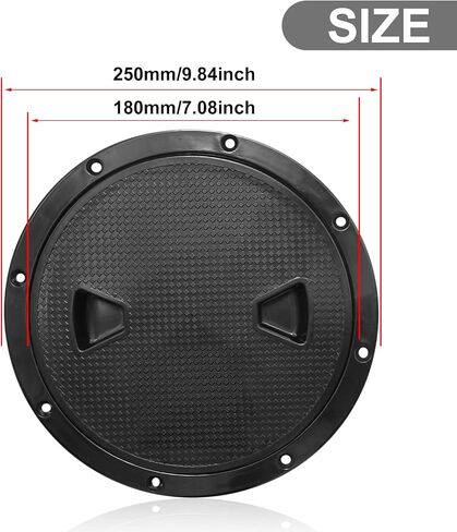 8 inch Hatch Cover Round Yacht Anti-Skid Handhole Cover Access Hole for Marine Boat Yacht in Saudi Arabia