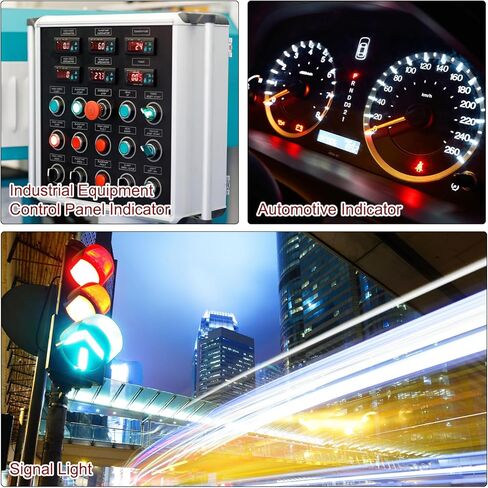 PATIKIL 3V - 6V 5 مم LED صمامات باعثة للضوء، 25 حزمة مصابيح LED صغيرة سلكية مسبقًا لمبة باعثة للضوء لتزيين إضاءة مؤشر RC DIY، 5 ألوان in Kuwait