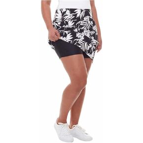 SC&CO Women's Comfortable Stretch Double Wraparound Skort Variety in Kuwait