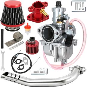 VM22 Carburetor Predator 212 Stage 1 Kit Compatible with 212cc 196cc GX160 GX200 6.5HP Engine Coleman CT200U CT200U-EX BT200X KT196 Baja Warrior MB165 MB200 RT200 Mini Bike Go Kart Cart Parts in Kuwait