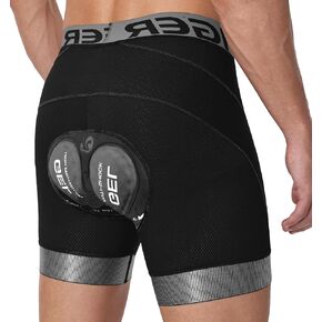 X-TIGER Bike Shorts for Men 5D Gel Padded Anti-Slip Leg Cycling Underwear Mountain Bicycle Riding Road Biking Liner in Kuwait