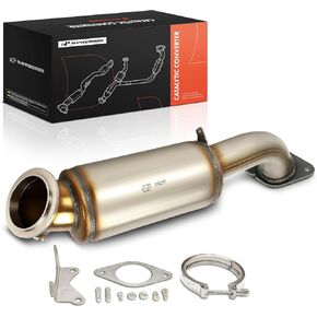 A-Premium Front Catalytic Converter with Gasket Kit Direct-Fit Compatible with Chevrolet Silverado 1500 & GMC Sierra 1500, 2019 2020 2021 2022 2023, 2.7L, E.P.A. Compliant in Kuwait