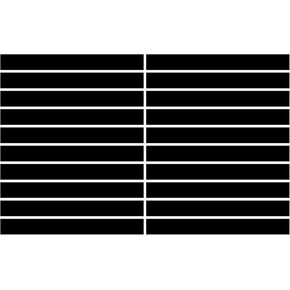 10 قطع من ملصقات المرايا المخططة DIY مقاس 1.96 بوصة ذاتية اللصق وقابلة للإزالة، أوراق مرآة طويلة من الأكريليك بدون إطار للمنزل وغرفة المعيشة وغرفة النوم وديكور DIY (أحمر) in Kuwait