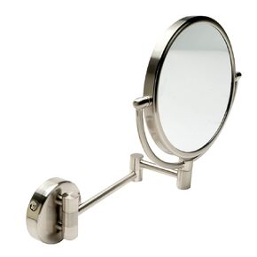 ALFI brand ABM8WR-BN 8" Round Wall Mounted 5x Magnify Cosmetic Mirror in Saudi Arabia