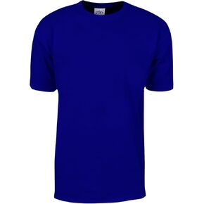 Shaka Wear Men's T Shirt – Max Heavyweight Cotton Short Sleeve Crew Neck Plain Tee Top Tshirts Regular Big Tall Size MHS02 Black XL in Kuwait