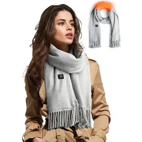 وشاح تسخين Eventek للرجال/النساء مع بطارية 5000 مللي أمبير في الساعة، 3 إعدادات لدرجة الحرارة سخان يعمل بالبطارية لفصل الشتاء in Kuwait