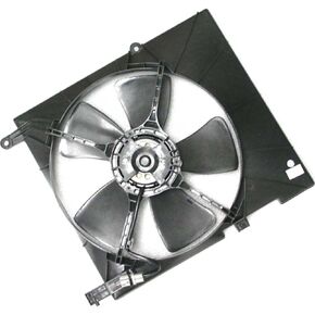 1 Piece Dual Radiator and Condenser Fan Assembly fits Chevrolet Aveo 2005 2006 2007 2008 in Saudi Arabia