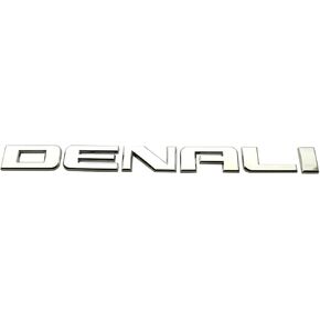 1pc Denali Nameplate Emblems Badge Replacement for Gm 07-16 Yukon Sierra Terrain (Chrome) in Saudi Arabia