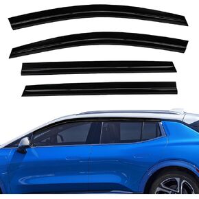 Window Visors for 2025 2026 Chevy Equinox EV, Tape-On Rain Guards Wind Deflectors, Weather Protection, Noise Reduction Chevy Equinox EV Accessories (4 Pcs) in Kuwait