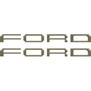 Tremor/Raptor Running Board Emblem Inserts - Compatible with 2025-2026 Ford F-150 in Kuwait