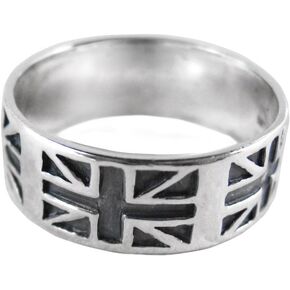 خاتم من الفضة الاسترليني علم الاتحاد البريطاني in Kuwait