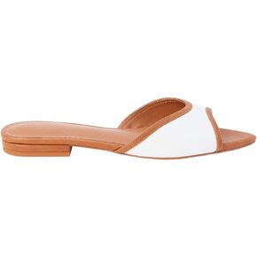 Coconuts by Matisse Womens Jess Slide Casual Sandals Casual - Brown, White in Kuwait