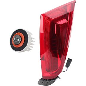 LED Tail Light Assembly for 2013-2017 Cadillac XTS Rear Brake Stop Lamp w/HID Bulb Replace 23238006 Right Passenger Side in Kuwait