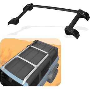 KUYAFUWO 3PCS OEM Roof Rack Extensions Fit for 2021-2025 Ford Bronco 4 Door Hard Top, Roof Rails Luggage Cross Bars in Kuwait