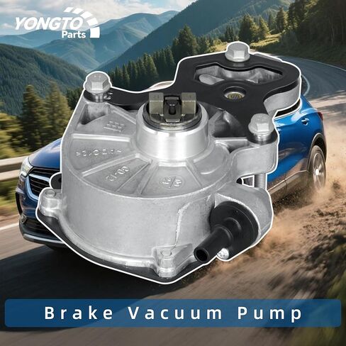 12686657 Brake Vacuum Pump Compatible with Chevy Malibu Impala Colorado Camaro Equinox Traverse GMC Canyon Acadia Terrain ATS CTS Buick Regal Lacrosse Replace OE 12654111 12658172 in Kuwait