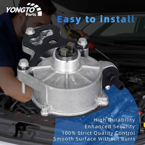 12686657 Brake Vacuum Pump Compatible with Chevy Malibu Impala Colorado Camaro Equinox Traverse GMC Canyon Acadia Terrain ATS CTS Buick Regal Lacrosse Replace OE 12654111 12658172 in Kuwait