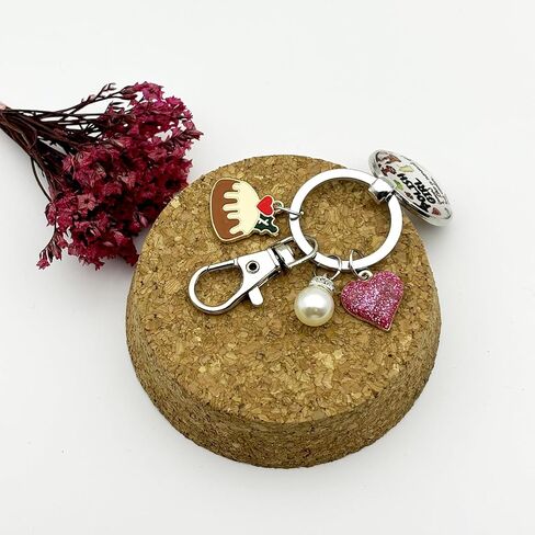 Polish Gifts Poland Lover Keychain for Christmas Graduation Birthday Retirement Poland Vacation Souvenir for Women Kids Mom Girl Trip Pierogi Theme Travel Jewelry Funny Polish Landmarks Keyring in Saudi Arabia