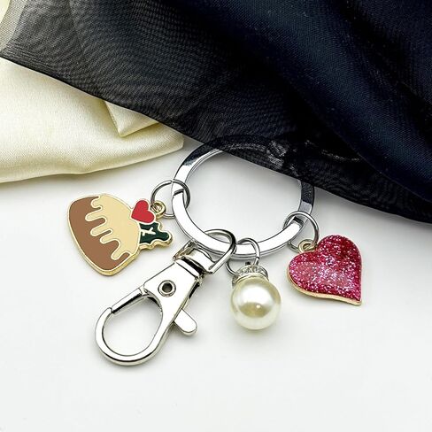 Polish Gifts Poland Lover Keychain for Christmas Graduation Birthday Retirement Poland Vacation Souvenir for Women Kids Mom Girl Trip Pierogi Theme Travel Jewelry Funny Polish Landmarks Keyring in Saudi Arabia