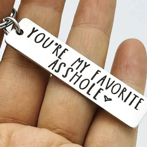 Keychain Clip, Key Clip for Men and Women, Handsome Key chain Funny Father's Day Gifts Keyring Gift For Him Christmas Valentine's Day in Saudi Arabia