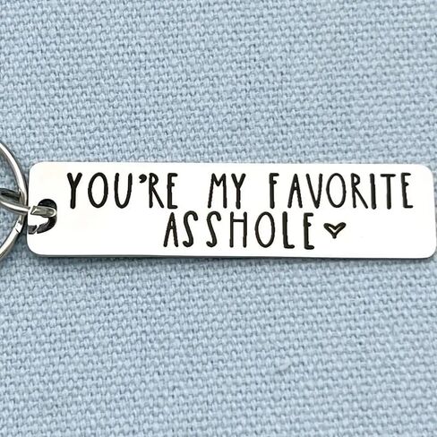 Keychain Clip, Key Clip for Men and Women, Handsome Key chain Funny Father's Day Gifts Keyring Gift For Him Christmas Valentine's Day in Saudi Arabia