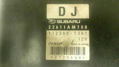 Engine ECM Electronic Control Module 2.5L at 08-09 Compatible with Subaru Impreza 22611AM700 in Saudi Arabia