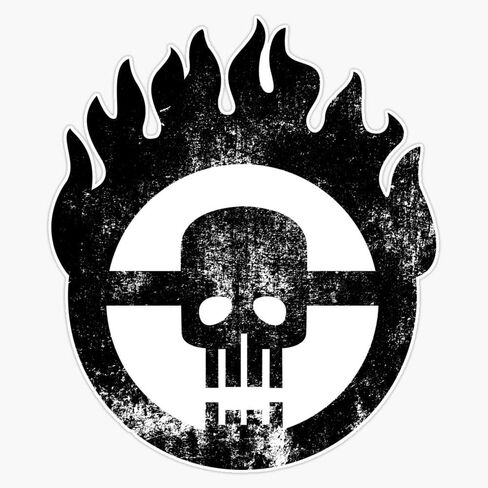 Mad Max Skull Vinyl Waterproof Sticker Decal Car Laptop Wall Window Bumper Sticker 5" in Saudi Arabia