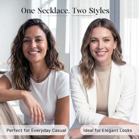 QUADRI - قلادة سلسلة من الفضة الإسترلينية 925 مقاس 1.2 مم للنساء، قلادات سلسلة نسائية قوية ولامعة 16 بوصة - 18 بوصة - 20 بوصة عرض 1.2 مم - صنع في إيطاليا in Kuwait