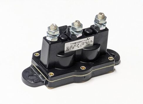 الملف اللولبي، OEM Trombetta 214-1231-A61-06 الجديد، 241-1231-A61، مفتاح ترحيل 12 فولت للمحركات ذات الوجهين، انزلاق العربة للخارج، متوافق مع Lippert #118246، ومحركات الونش، اتصالات فضية في الولايات المتحدة الأمريكية in Kuwait