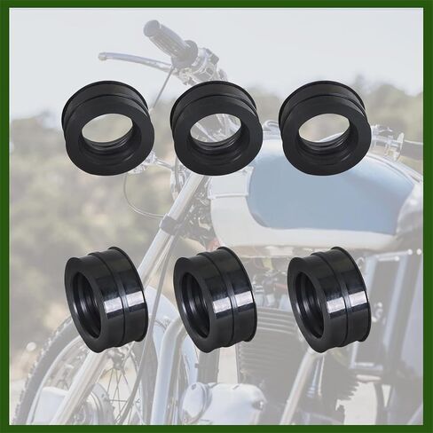 ALL-CARB 3x Carburetor Intake Boots Replacement for Yamaha XS750 1978-1979 XS850 1980-1981 in Saudi Arabia