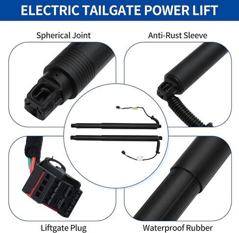 X AUTOHAUX Rear Left Right Tailgate Power Lift Support for Kia Sorento 2016-2020 Liftgate Power Hatch Shock Strut No.81770C5100/615103 Electric Trunk Power Liftgate 1 Pair in Saudi Arabia