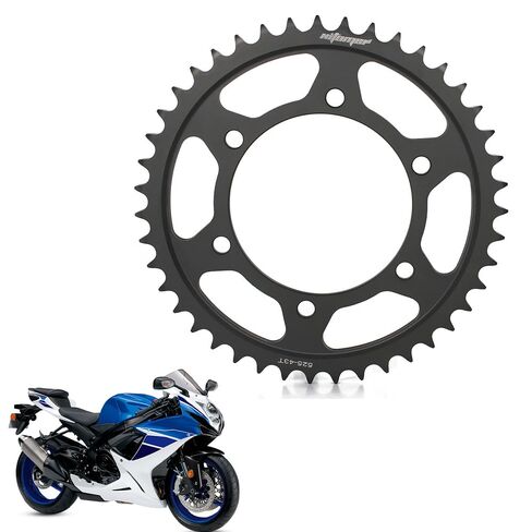 Xitomer 43 Tooth Rear Sprocket Fit for GSX-R600 GSX-S750 MT-07 FZ-07 Tracer 700 XSR700 MT-10 Motorcycle Chain Sprocket in Saudi Arabia