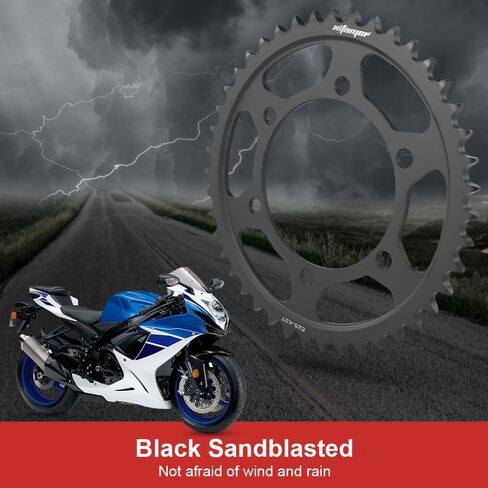 Xitomer 43 Tooth Rear Sprocket Fit for GSX-R600 GSX-S750 MT-07 FZ-07 Tracer 700 XSR700 MT-10 Motorcycle Chain Sprocket in Saudi Arabia
