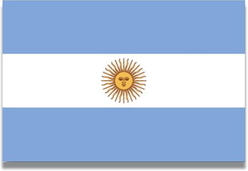 Magnet Me Up Argentina Argentinian Flag Magnet Decal, 4x6 Inches, Automotive Magnet for Car, Truck SUV, Sticks to Any Magnetic Surface, Cultural Item, Show Pride to Your Country, Crafted in USA in Saudi Arabia