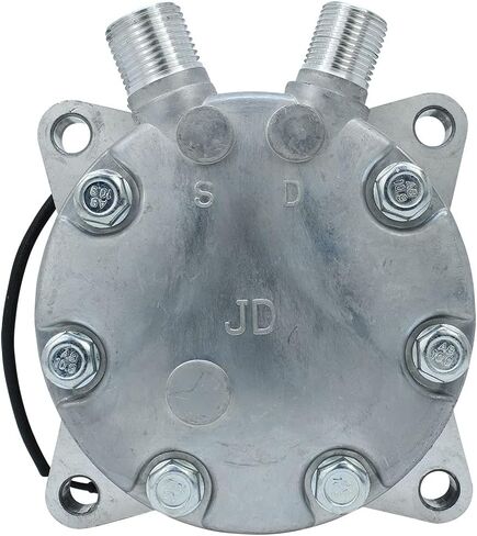 Universal A/C Compressor with 2PK Clutch 7H15 Model R134A V Belt in Kuwait