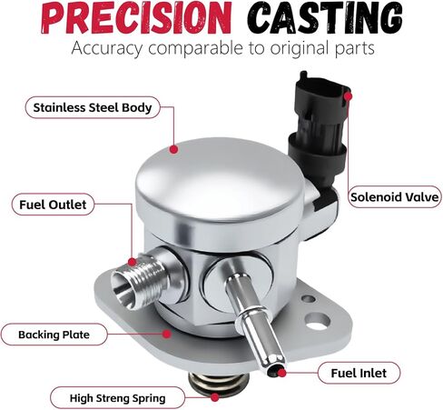 الناتج المحلي الإجمالي 102 12626234 0261520301/مضخة وقود عالية الضغط/متوافقة مع شيفروليه ترافيرس، كامارو، متوافقة مع جي إم سي أكاديا 2009-2016/استبدال 12639260 0261520301 in Kuwait