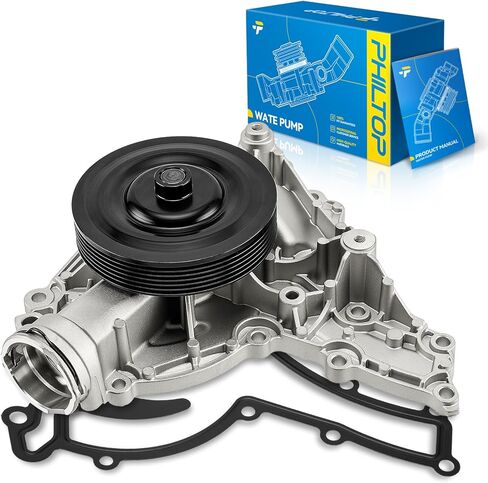 PHILTOP Engine Water Pump Compatible with Benz for E350, C300, GLK350, ML350, C230, C280, C350, CLK350, SLK350, SLK280, R350, SLK300, S400, AW6142 in Saudi Arabia
