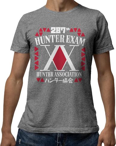 Hunter X Hunter 287th Hunter Exam Mens and Womens Short Sleeved T-Shirt in Kuwait
