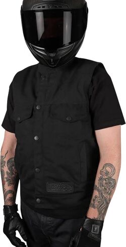 Thrashin Supply Co Nightrider Vest XX-Large Black in Kuwait