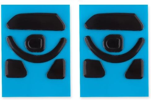 2 Sets White Rounded Curved Edges Mouse Feet Pads Skates Compatible for Razer Basilisk V3 Pro Wireless Gaming Mouse in Kuwait