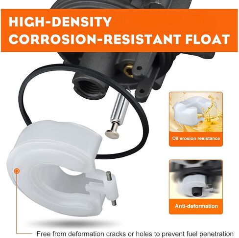 Hipa P28-4-H Carburetor for Dual Fuel Generator Cham-pion 420CC 100296 71530 439CC 100165 47.131000.28 9375/7500 Watt Parts in Saudi Arabia