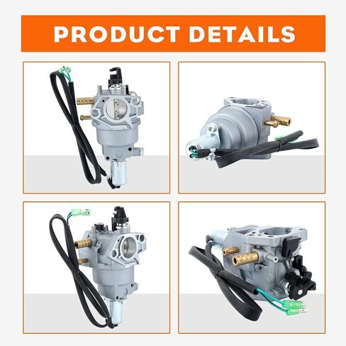 Hipa P28-4-H Carburetor for Dual Fuel Generator Cham-pion 420CC 100296 71530 439CC 100165 47.131000.28 9375/7500 Watt Parts in Saudi Arabia