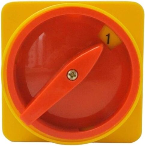 Rotary Switch Knob 2 Position 0-1 660V 60A Poles 4 Terminals Padlock Changeover Cam Main Power Cut Off HZ12-60/04 in Kuwait